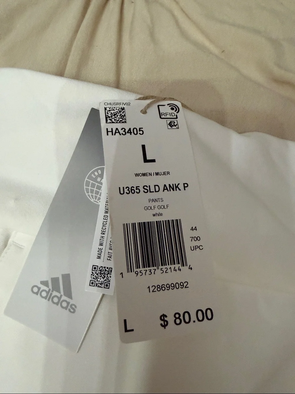 adidas Women’s ankle length golf pants